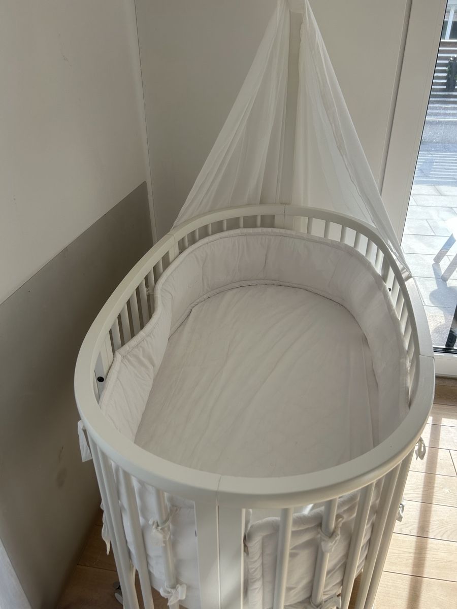 Letti: Stokke Babybett weiss – Nuovo (secondo la descrizione) da Zofingen venduto da sve_kb7h 2