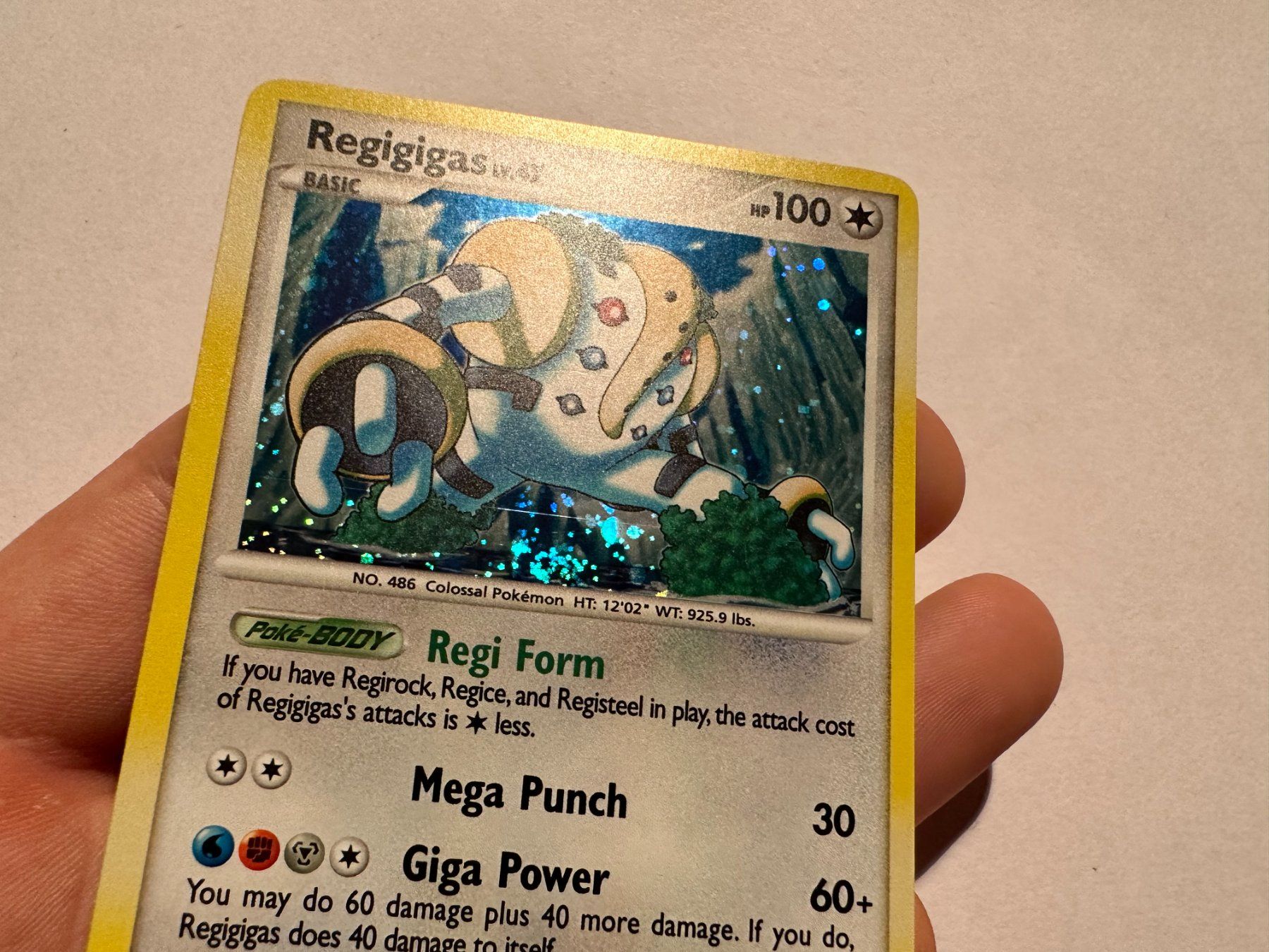 Pokémon Carte collezionabili: Regigigas holo D&P Stormfront EN – Usato da Hagendorn venduto da Pokecollectorch 3