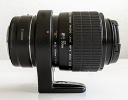 Canon MP-E 65mm f/2.8 inkl. Adapter EF zu EOS