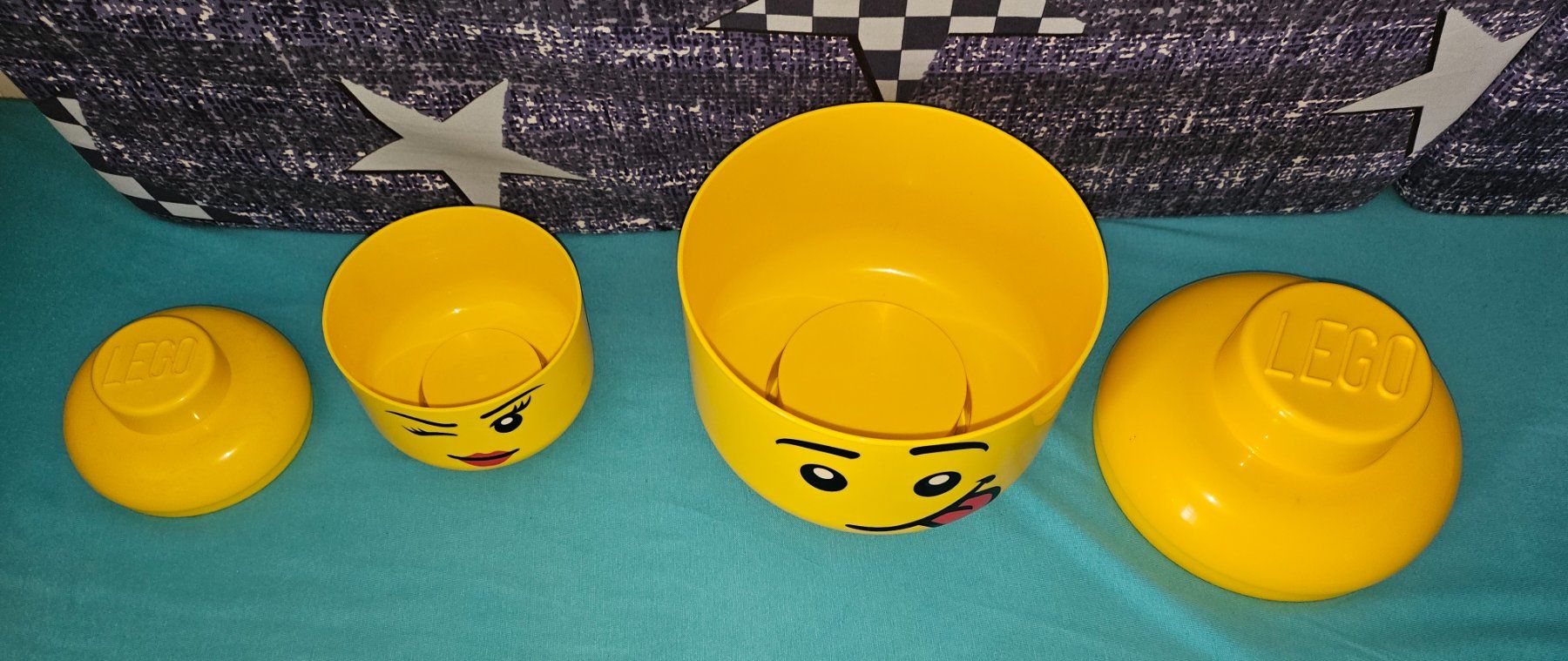 Lego Giocattoli: Witzige Lego Boxen "Heads" – Nuovo (secondo la descrizione) da Thun venduto da Shame 1