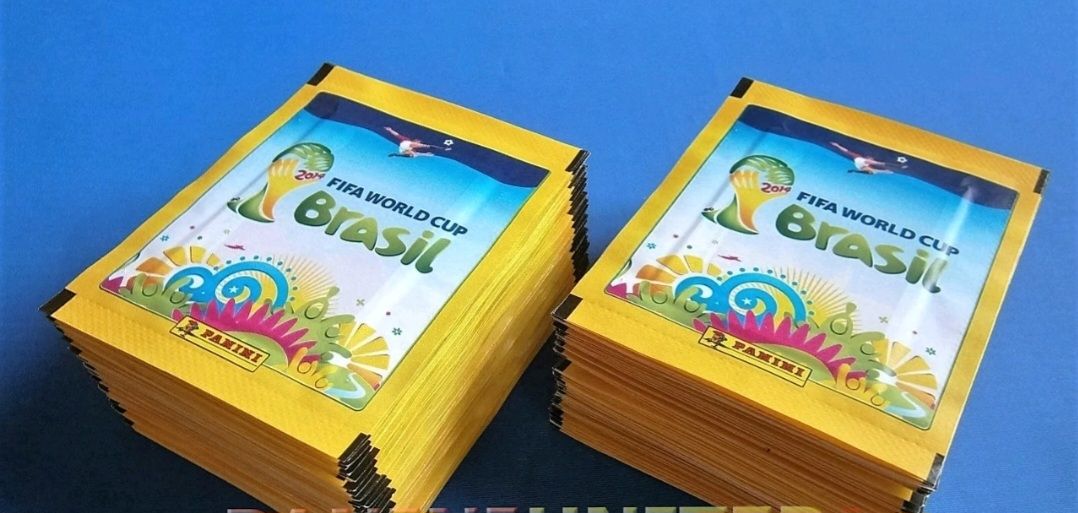 Panini Sammelbilder & Trading cards: Bustine Panini Brasile 2014: bustine nuove sigillate – Neu und originalverpackt aus Winterthur von VZ123