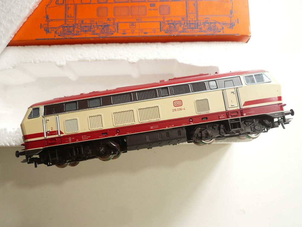 Roco 4151C DB Diesel-Lok V 215 Rot/Creme DC / Analog in OVP (Neu ...