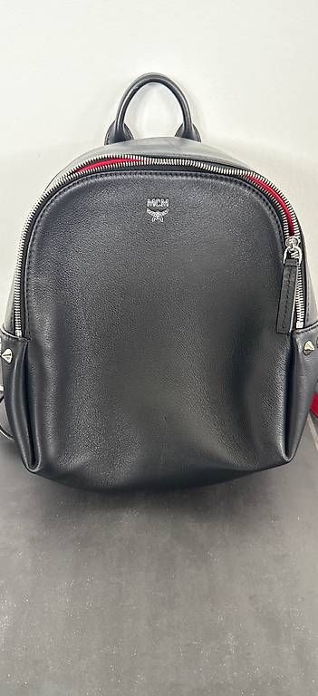 Zaini: Original MCM Schwarzer Leder-Rucksack – Usato da Herisau venduto da LoKeRiVE