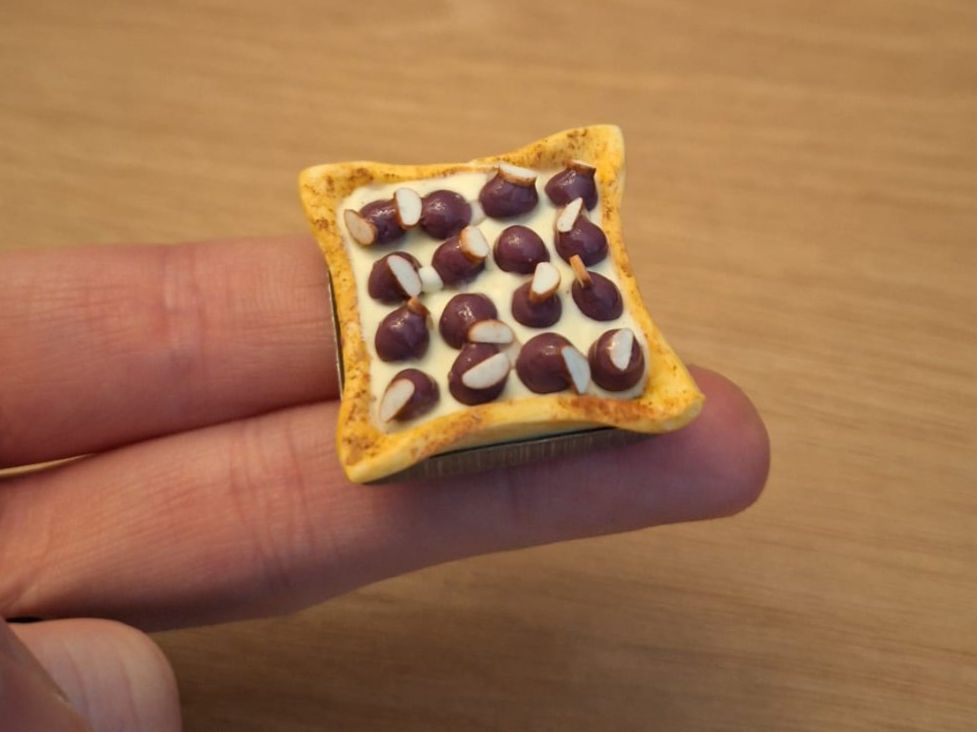 Case e mobili per bambole: Handmade Kirschenwähe – Nuovo (secondo la descrizione) da Zürich venduto da HandmadeTinyFood 7