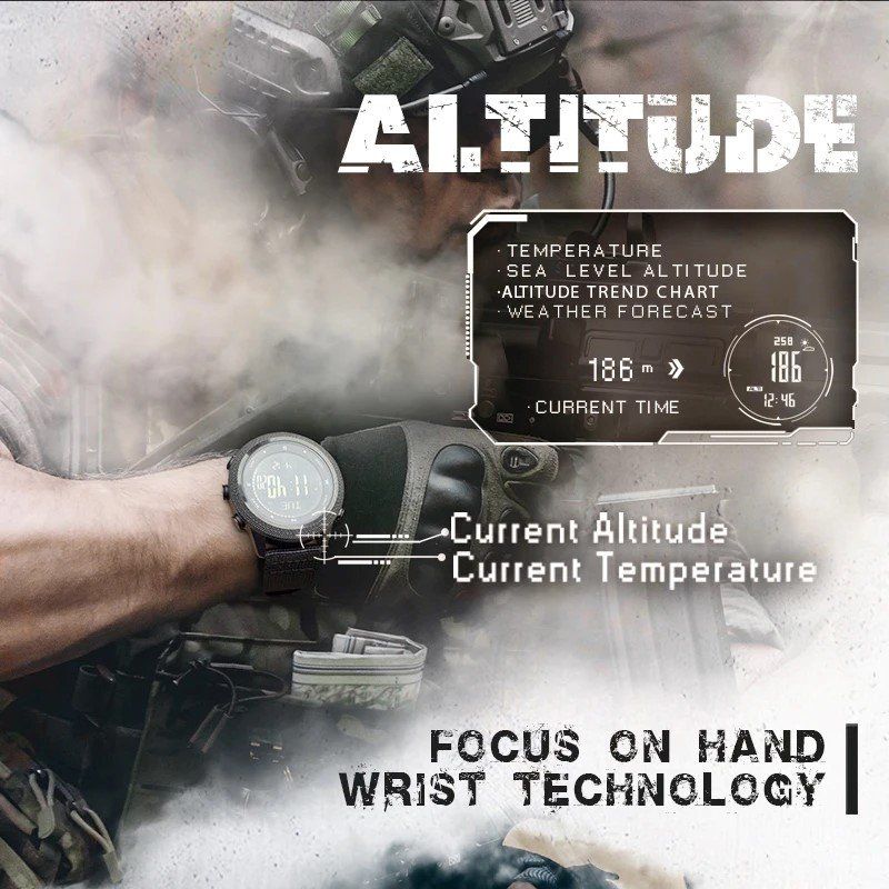 Orologi: NEU Outdoor-Multifunktionsuhr / Montre multifonction outdoor – Nuovo e nell'imballaggio originale da Isérables venduto da Alfaga 3