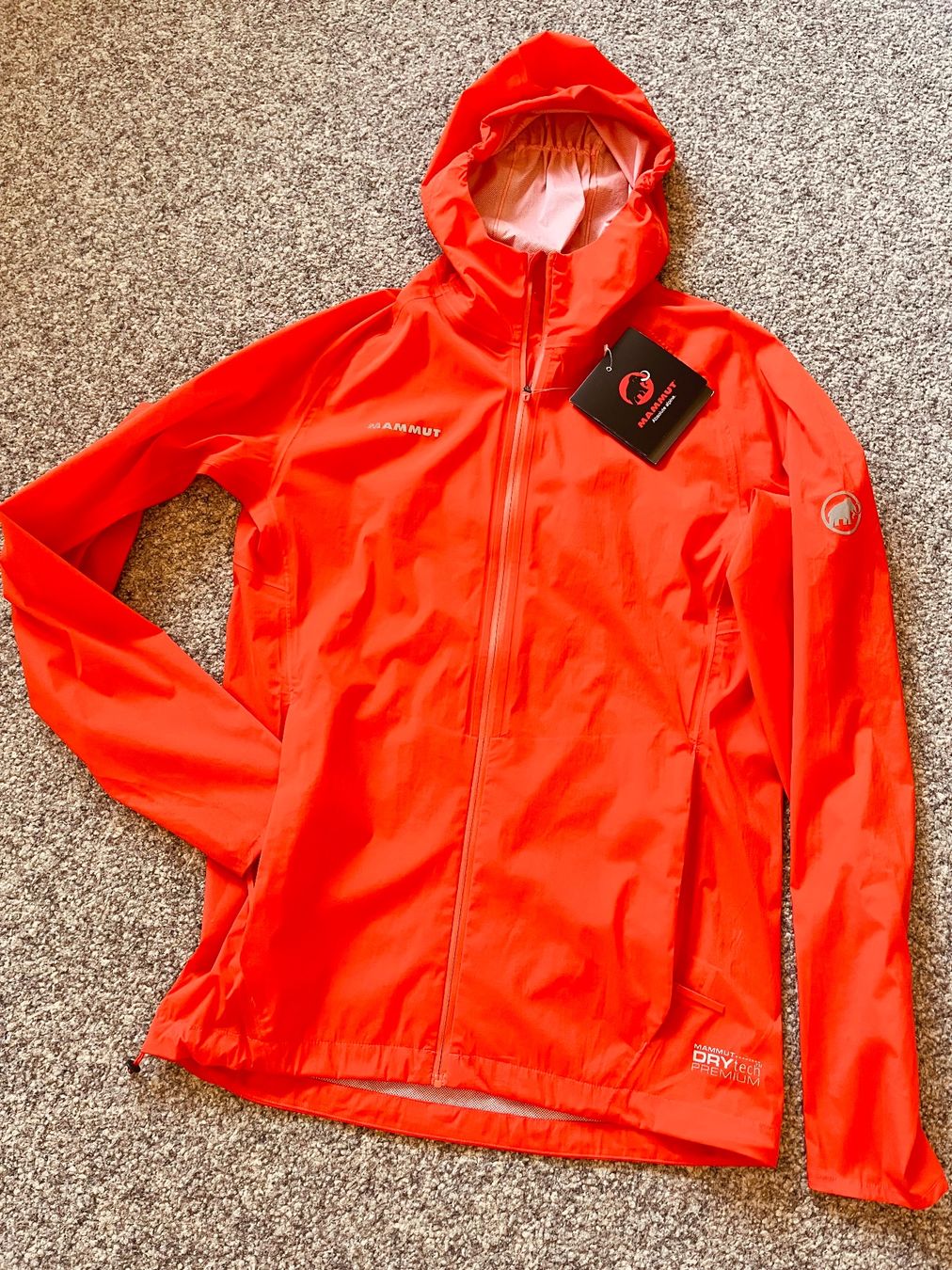 Mammut Giacche: MAMMUT Rainspeed Jacket, dark orange, ultralight, GrM/50 – Nuovo e nell'imballaggio originale da Adliswil venduto da vette56 3