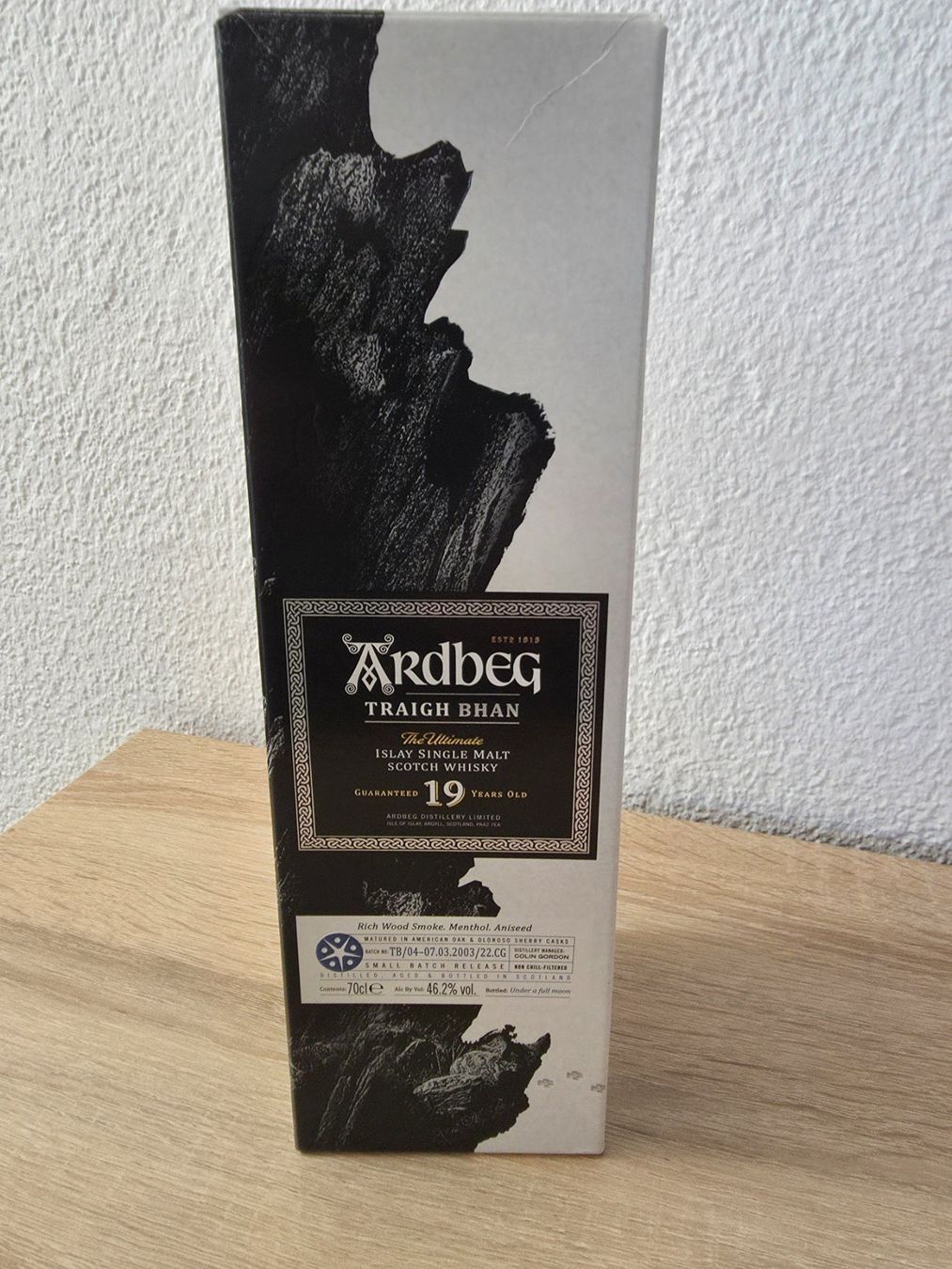 Bevande alcoliche: Ardbeg TRAIGH BHAN 19J – Nuovo e nell'imballaggio originale da Goldach venduto da Inlyner 1
