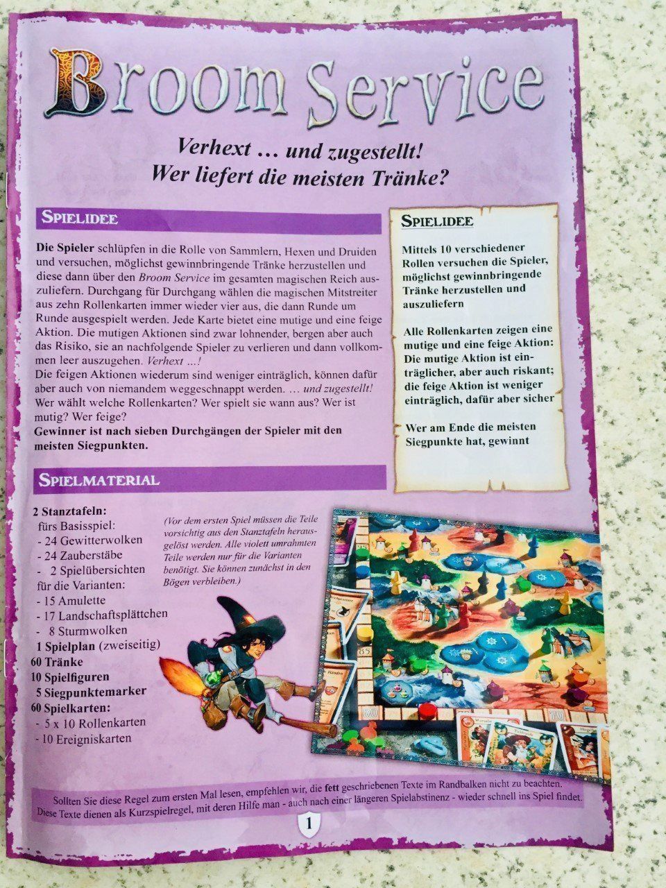 Giochi: Broom Service (Hexen Brettspiel) – Nuovo (secondo la descrizione) da Arlesheim venduto da WiccaiX 3
