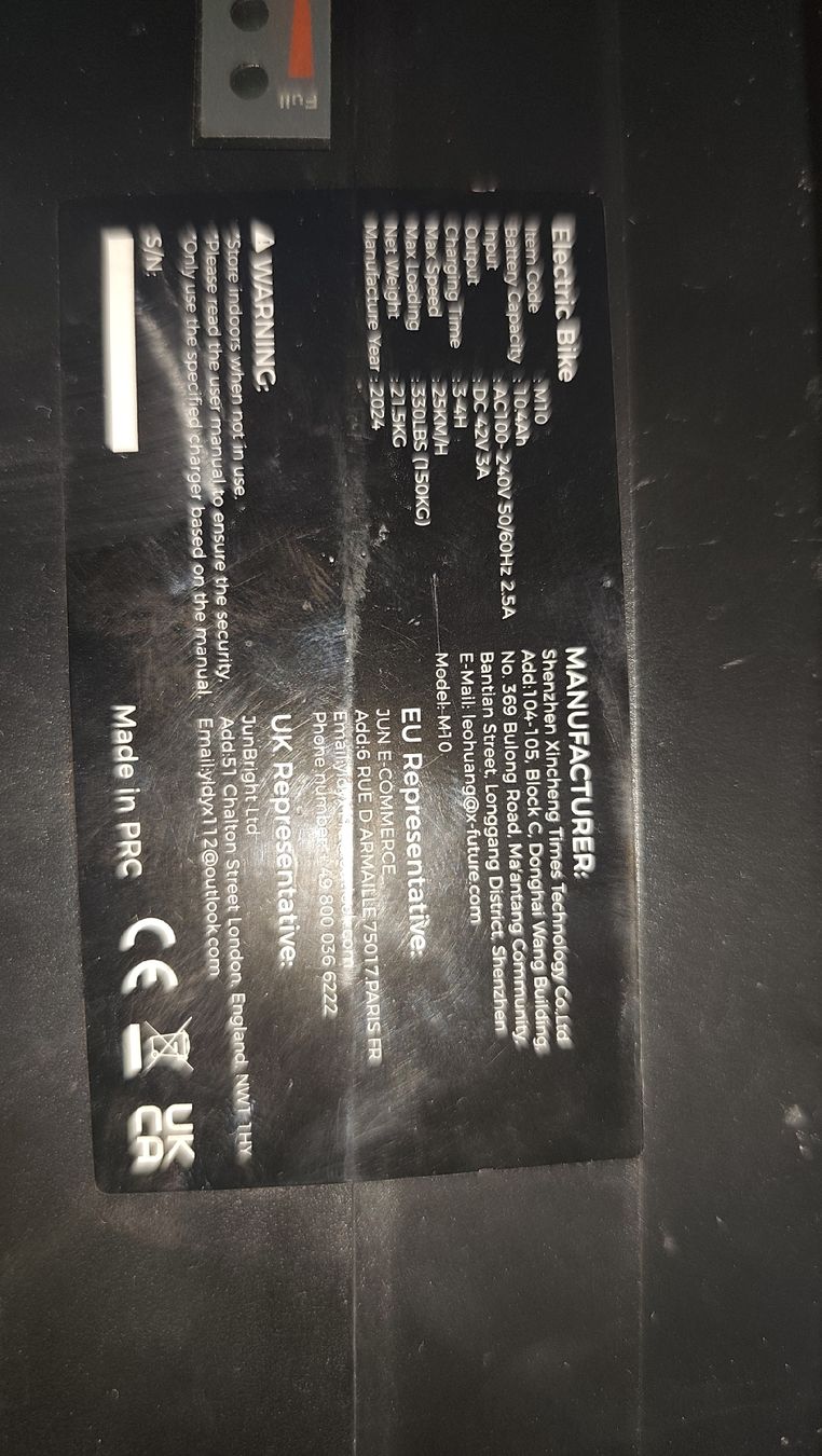 Akkus: M10 E-Bike Batterie 10.4Ah 240V – Gebraucht aus Schaffhausen von umitv0 2