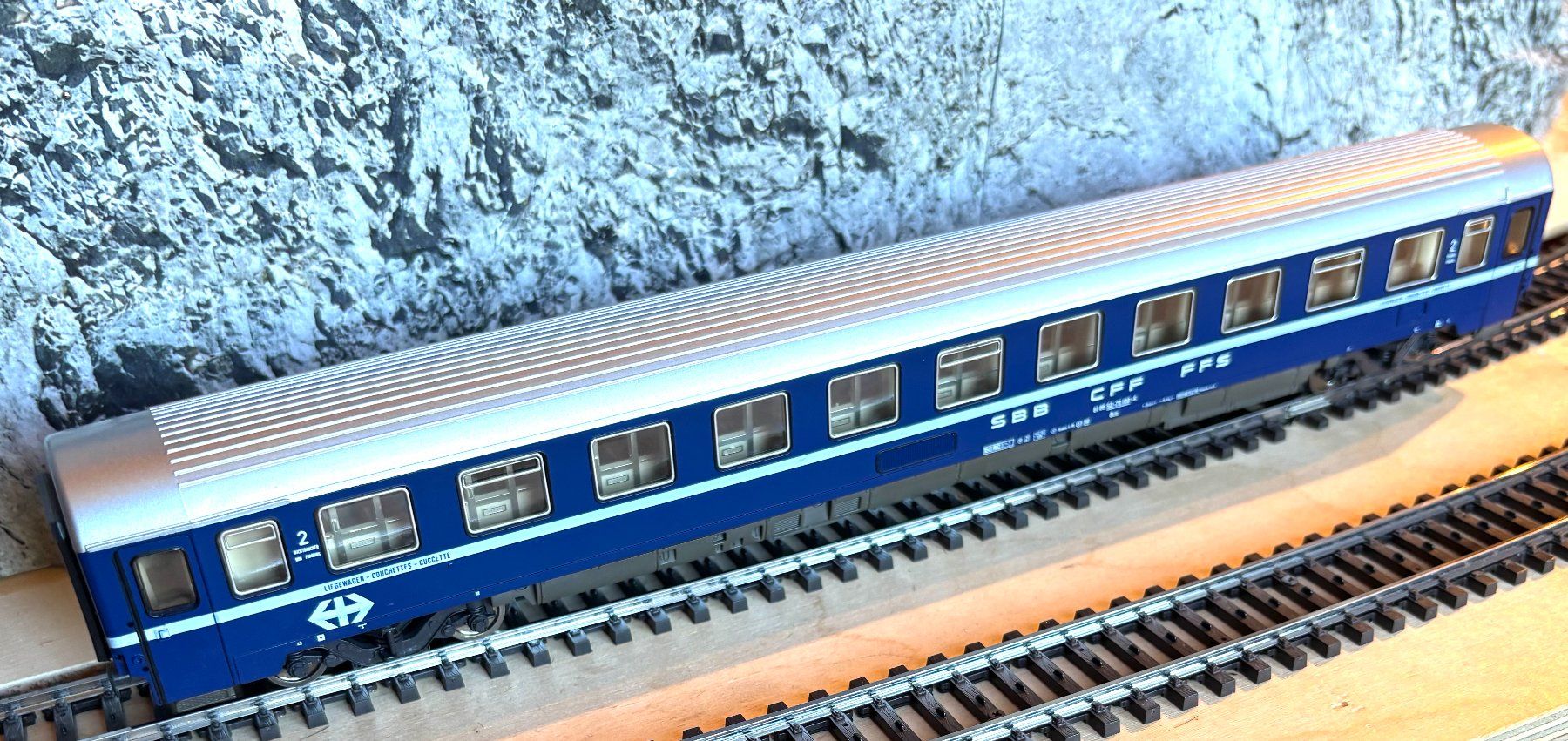 Roco Modellini di ferrovie: Liegewagen der SBB  Roco H0 AC – Usato da Zunzgen venduto da peppino2000