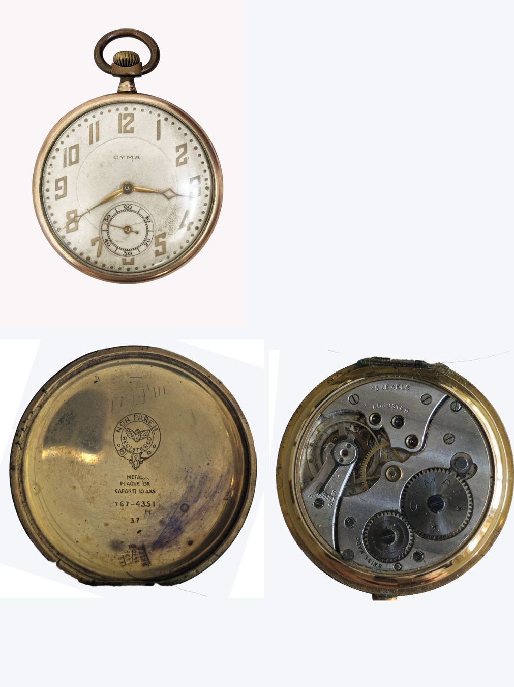 Swiss Orologi: 5 Taschenuhren – Usato da Zürich venduto da Airas 2