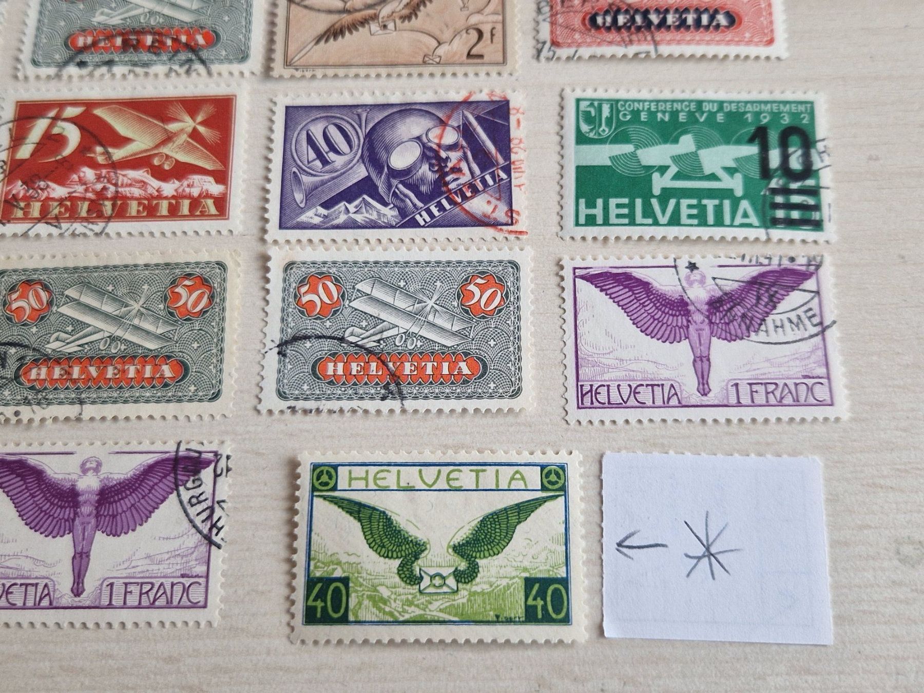 Alle Briefmarken: Ansammlung Flugpost, nicht bestimmt, ab 1.- – Gebraucht aus Burgdorf von Glossy01 6