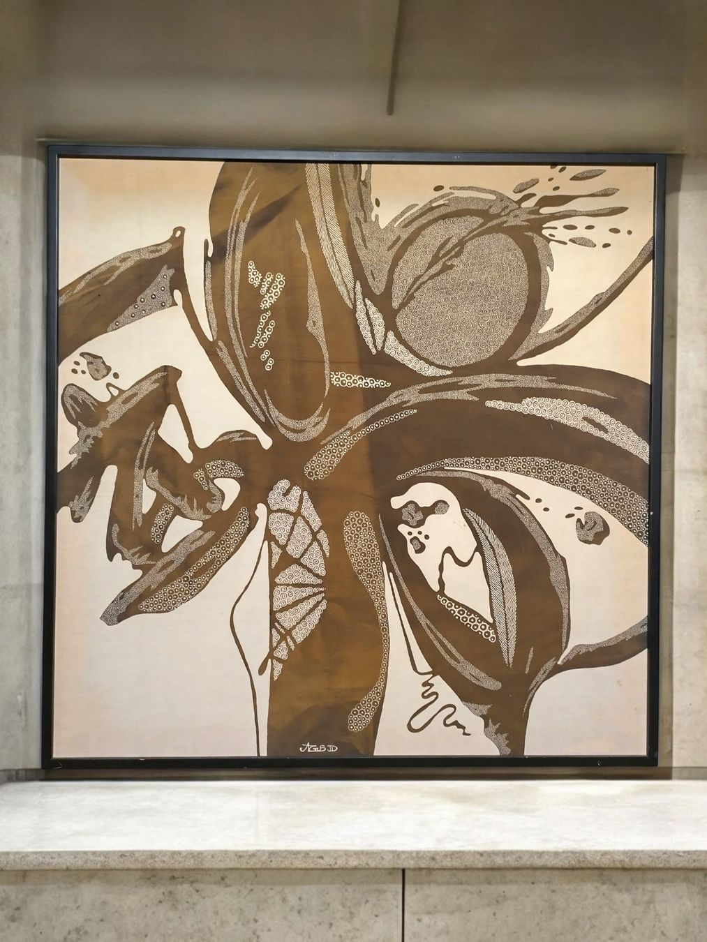 Poster & Bilder: Aprat Kuswadji Indonesische Batik – Neu (gemäss Beschreibung) aus Zürich von Zuerichparis08