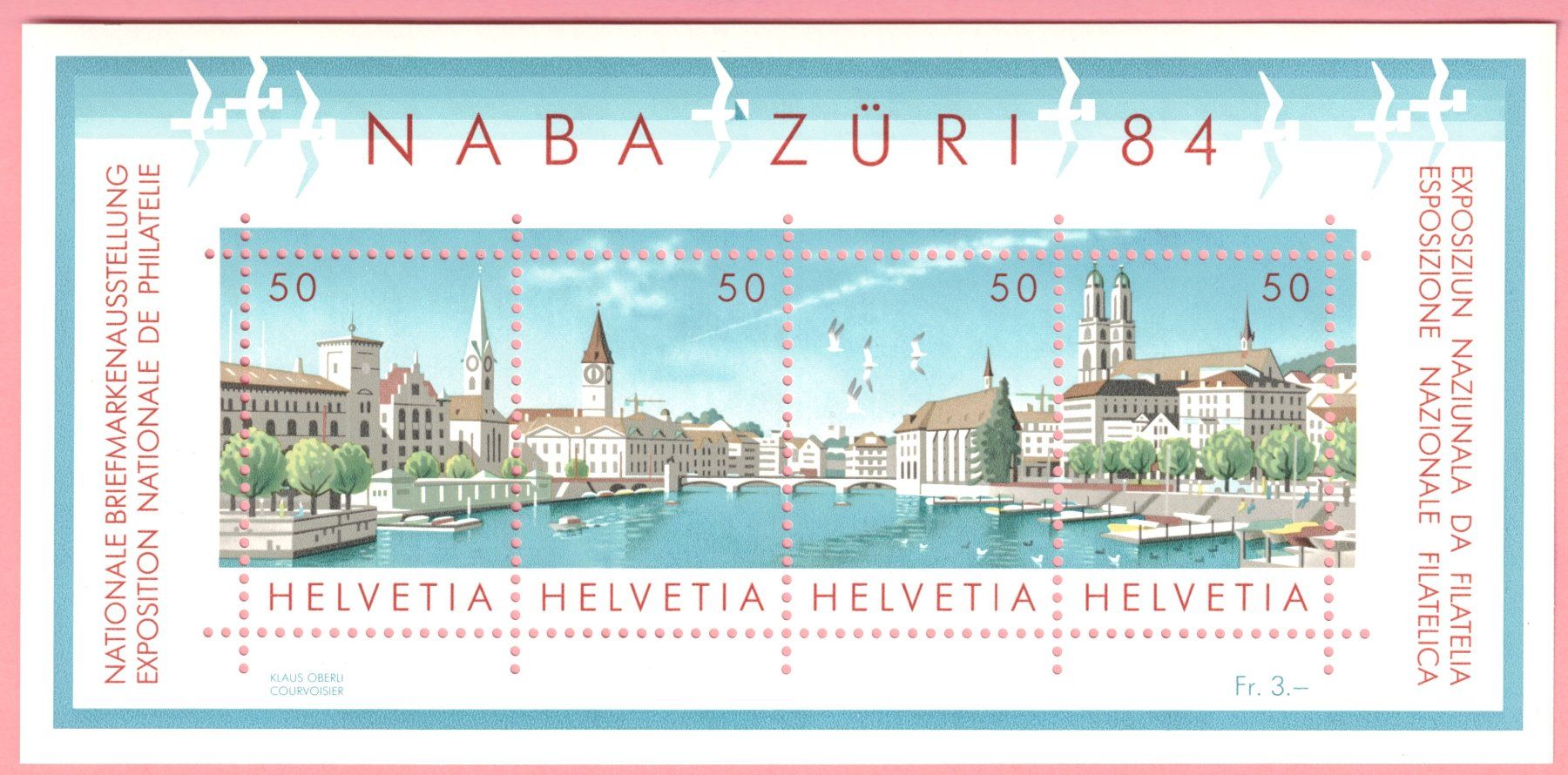 Tutti i francobolli: 1984   NABA ZÜRI 84  postfrisch – Nuovo (secondo la descrizione) da Mellingen venduto da Ginger