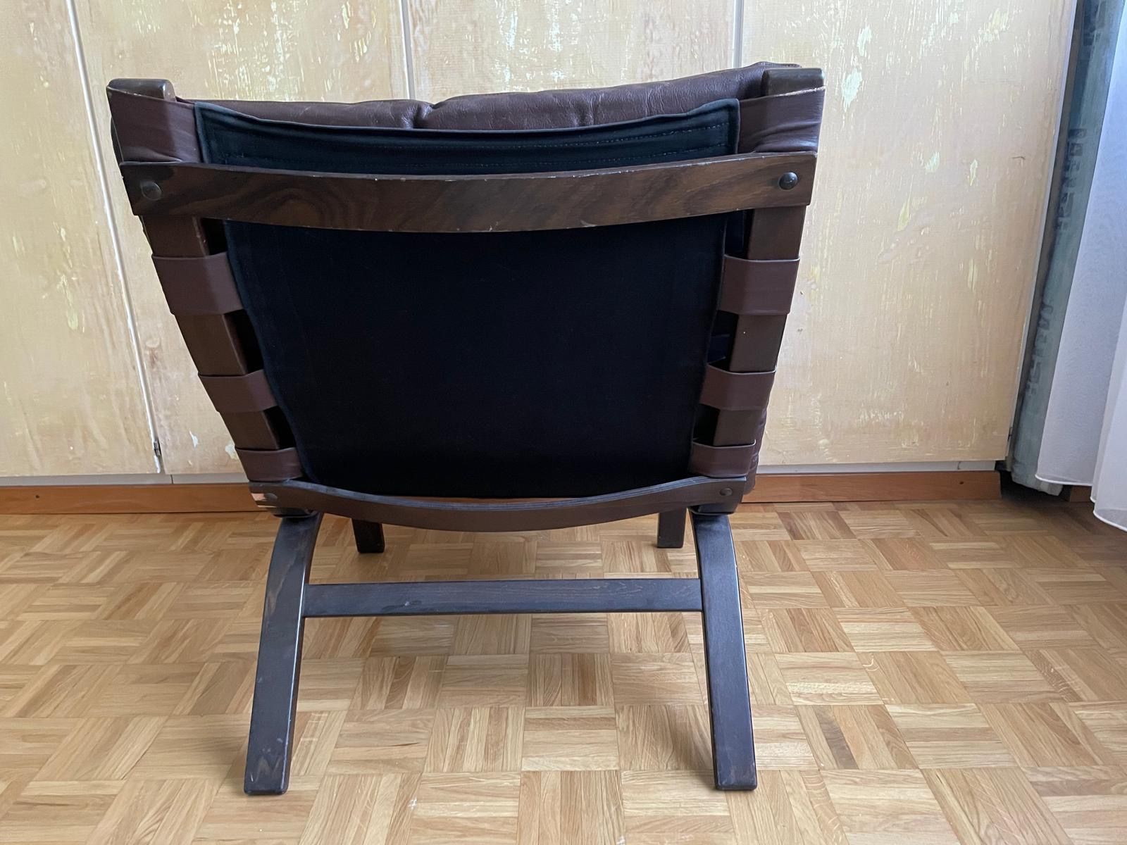 Poltrone: Sessel mit Echtleder-Auflage – Usato da Schlieren venduto da rom_7z6m 6