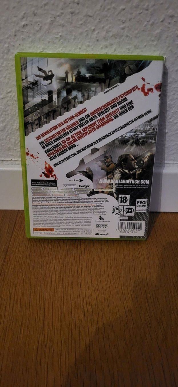 Microsoft Giochi: Xbox 360 - Kane & Lynch Dead Men – Usato da Münsingen venduto da Heroism2010 1