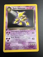 Dark Alakazam 1a Edition Team Rocket 🇮🇹