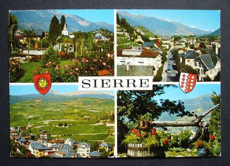 Ansichtskarten: SIERRE – Gebraucht aus Jona von philajona