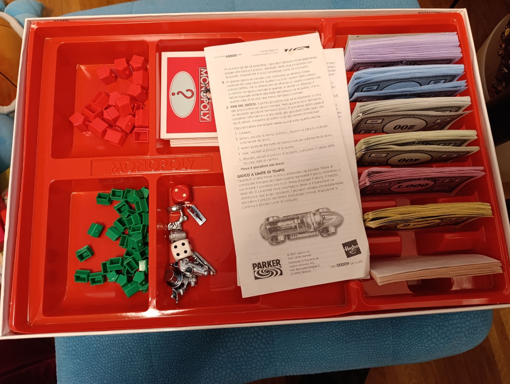 Parker Giochi: Monopoly Brettspiel 2001 – Usato da seengen venduto da RevGoatfreed 1