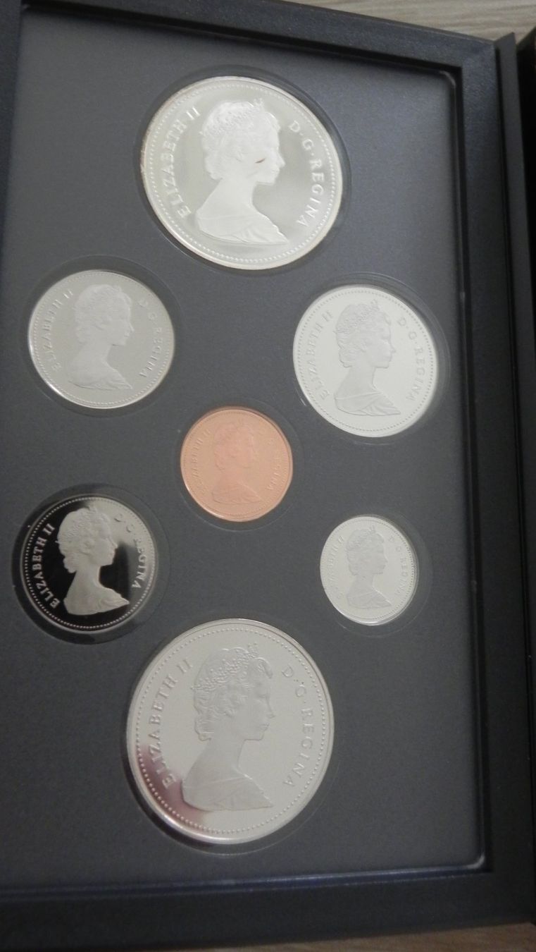 Toutes les monnaies: Original Münzenset - Mintset- Canada 1986 Proof - PP – Neuf avec emballage d'origine à Biel/Bienne par Gogolozi 6