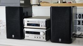 Yamaha PianoCraft Stereoanlage +MiniDisc + Fernbedienungen