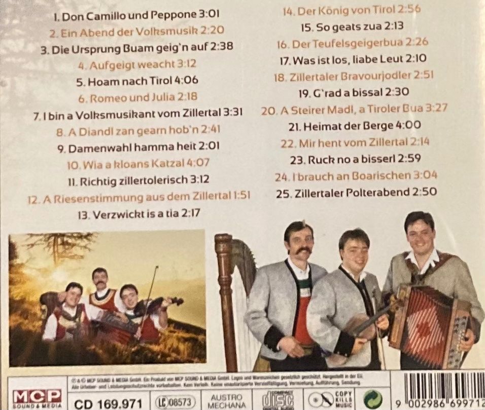 CDs: Ursprung Buam – Gebraucht aus Horn von enigma66 1