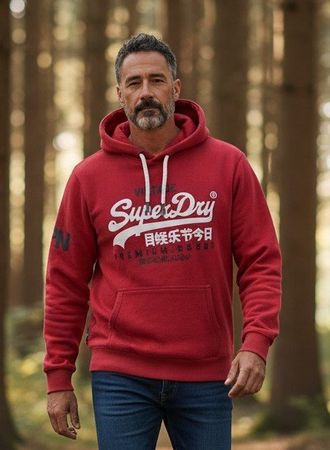 5061CV – Sweat à capuche Superdry - L