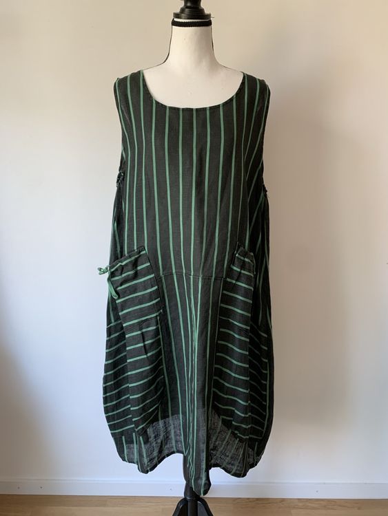 Extravagantes Sommerkleid von Raro Gr. L/XL Leinen schwarz (Gebraucht ...