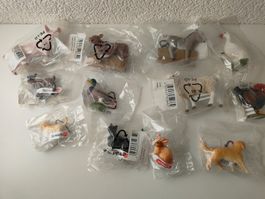 Schleich Neu Bauernhof Sammlung Set Kalb Lamm Hase Ziege