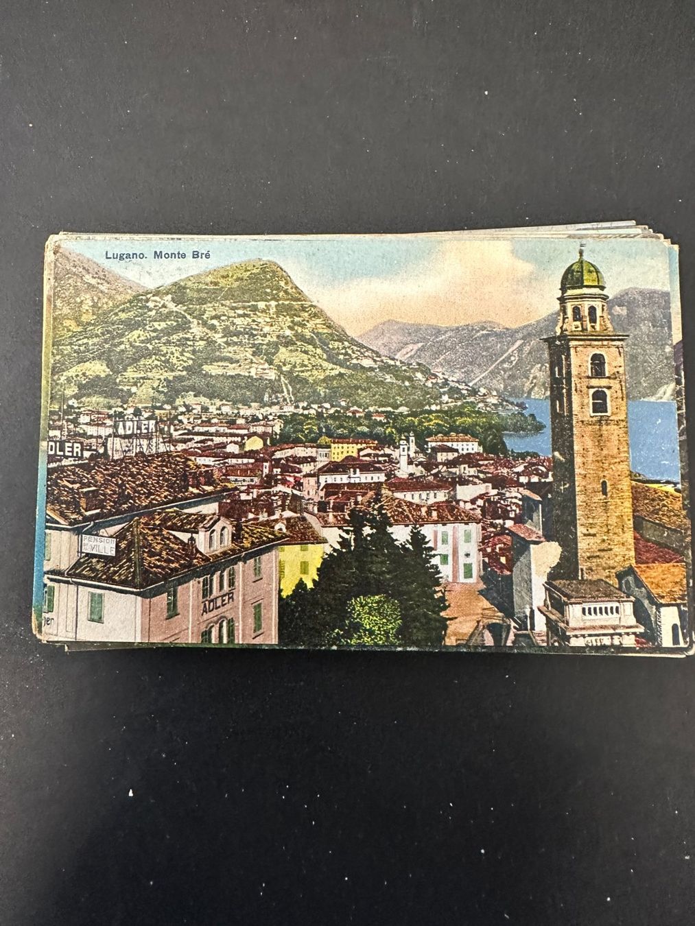 Cartoline postali: Lugano 1910er-Jahre – Usato da Lyssach venduto da Zsag