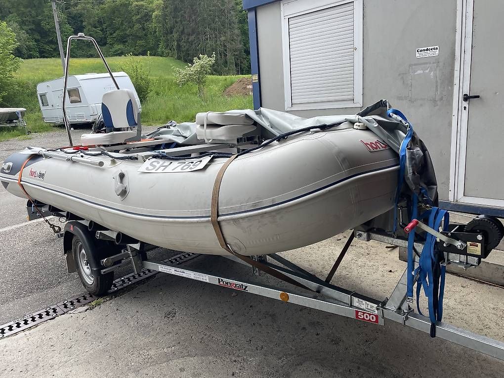 Barche: Schlauchboot mit 20 Ps Motor  – Usato da Thayngen venduto da Rusti0