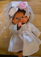 Monchhichi Puppe Braut mit Kleid gebraucht Zustand