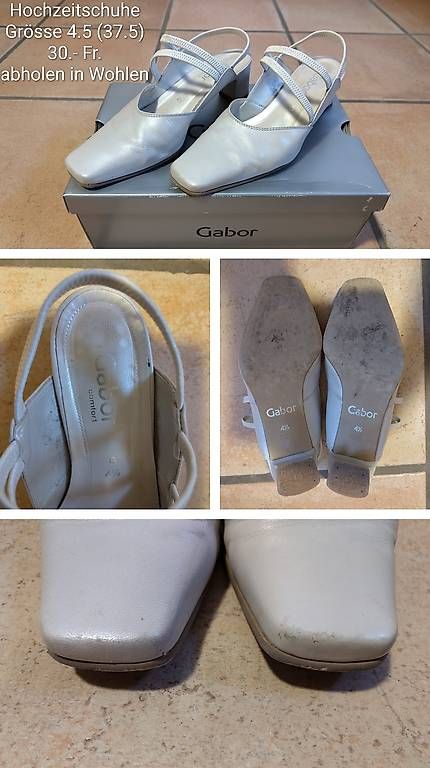 Scarpe da donna: Hochzeitschuhe Grösse 4.5 (37.5) – Usato da Wohlen AG venduto da Miel12
