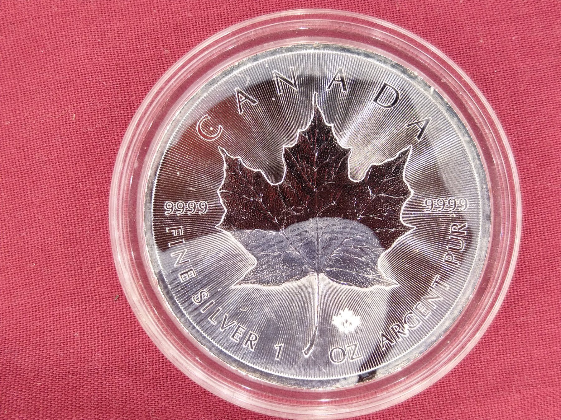 Alle Münzen: Silber Maple Leaf 1 oz - 2015 – Gebraucht aus Dättlikon von Quarz58 3