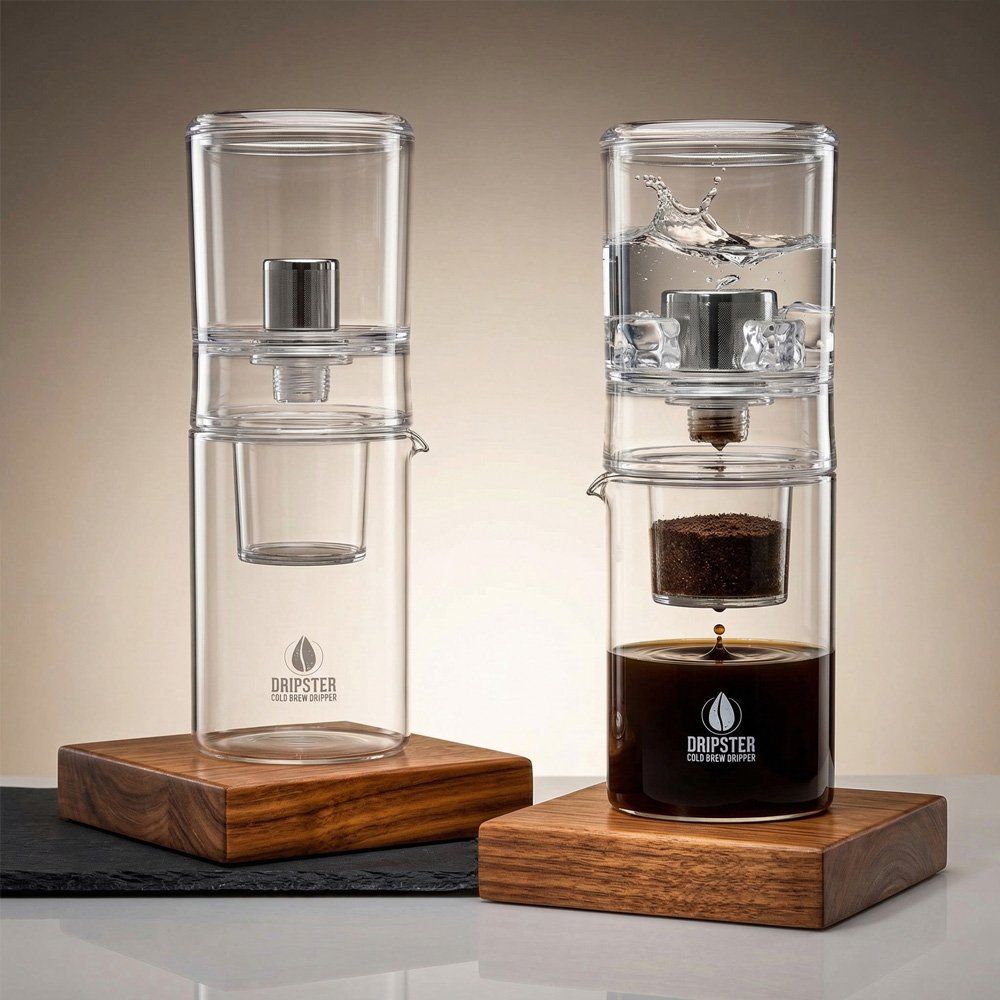 Macchine per caffè & Macchine per espresso: DRIPSTER - dripdrip 2-in-1 Cold Brew Dripper - 600ml – Nuovo e nell'imballaggio originale da Wallenwil venduto da toesstal-vertrieb 3