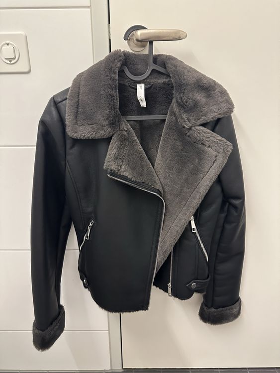 Bikerjacke Lederjacke Mit Fell Mango Bikerjacke Herren Wildleder