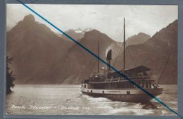 Tells Kapelle. Urnersee. Dampfschiff 'Unterwalden'.