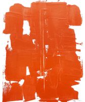 Gemälde "ORANGE POWER"