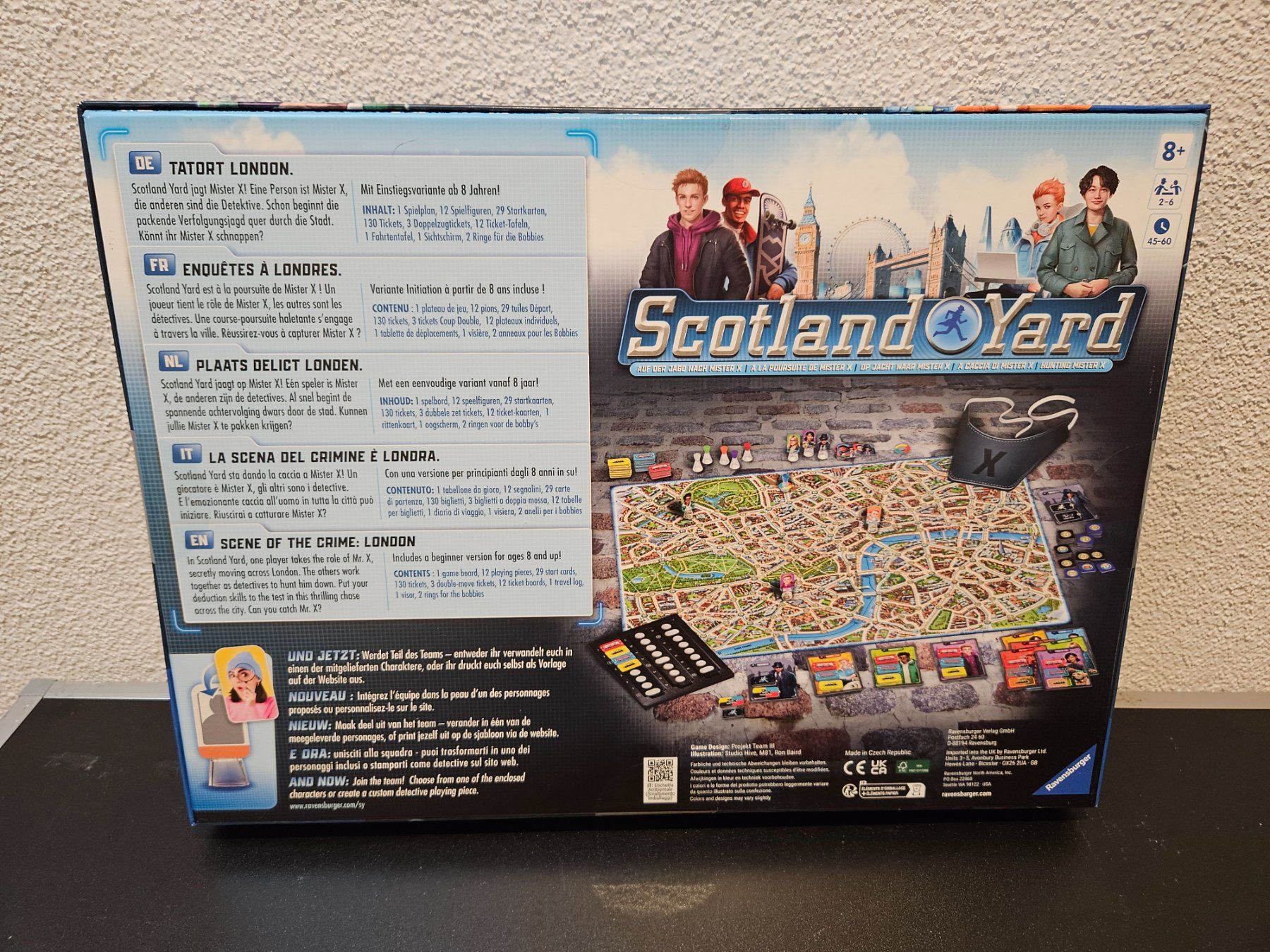 Giochi: Neu - Ravensburger - Scotland Yard – Nuovo e nell'imballaggio originale da Dagmersellen venduto da Jarsetz_Restposten 1