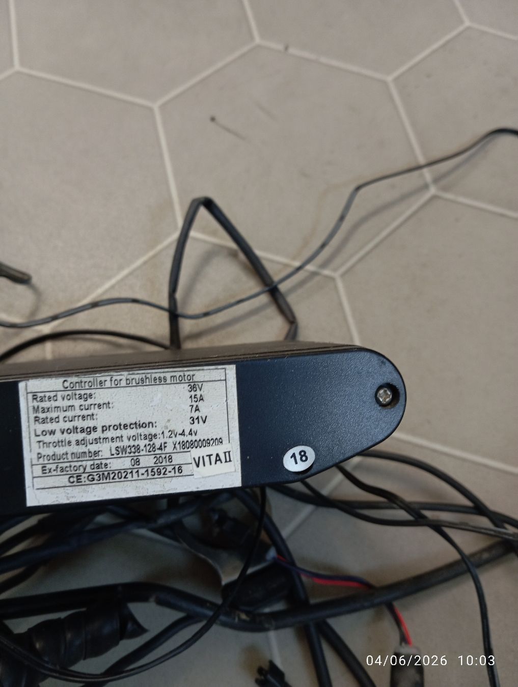 Unità & Adattatore: commande vélo électrique 36 volts voir description  – Usato da Marin Epagnier venduto da Tatamata 1
