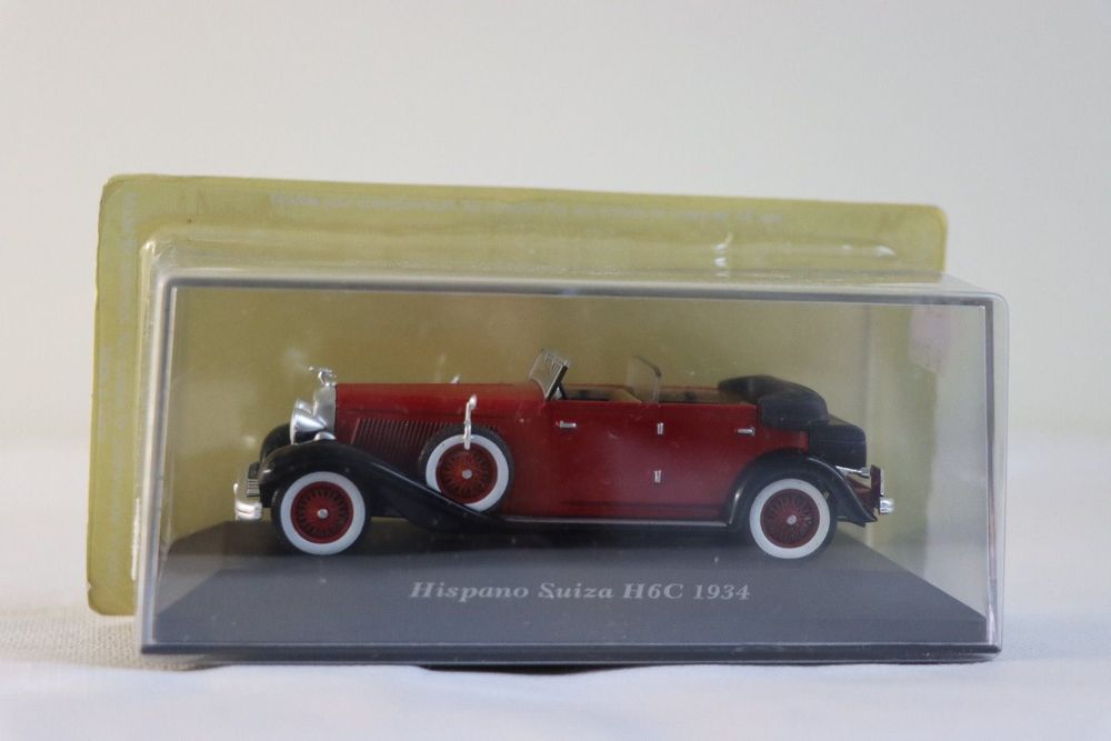 Modellino Auto Diecast Altaya 1/43 Hispano Suiza H6C 1934