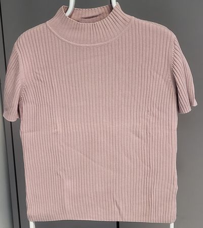 Kurzarm Pulli Rosa Gr. M Priority