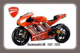 Blechshcild-DUCATI-DESMOSEDICI RR 2007-8