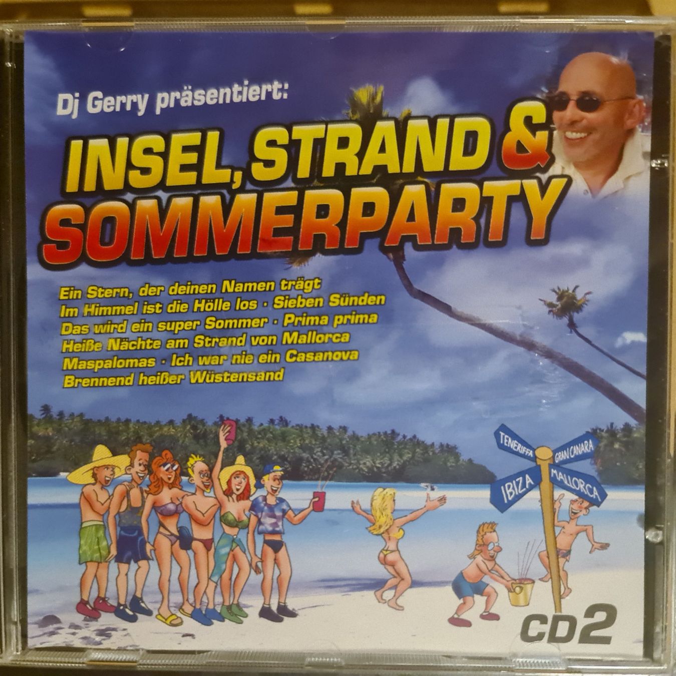 CD: Insel Strand Sommerparty DJ Gerry – Usato da Dintikon venduto da Vexi