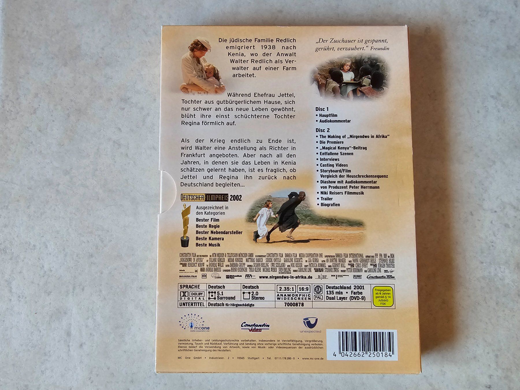 Alle DVDs: Nirgendwo in Afrika  -  2 DVD Special Edition – Gebraucht aus Schneisingen von  1