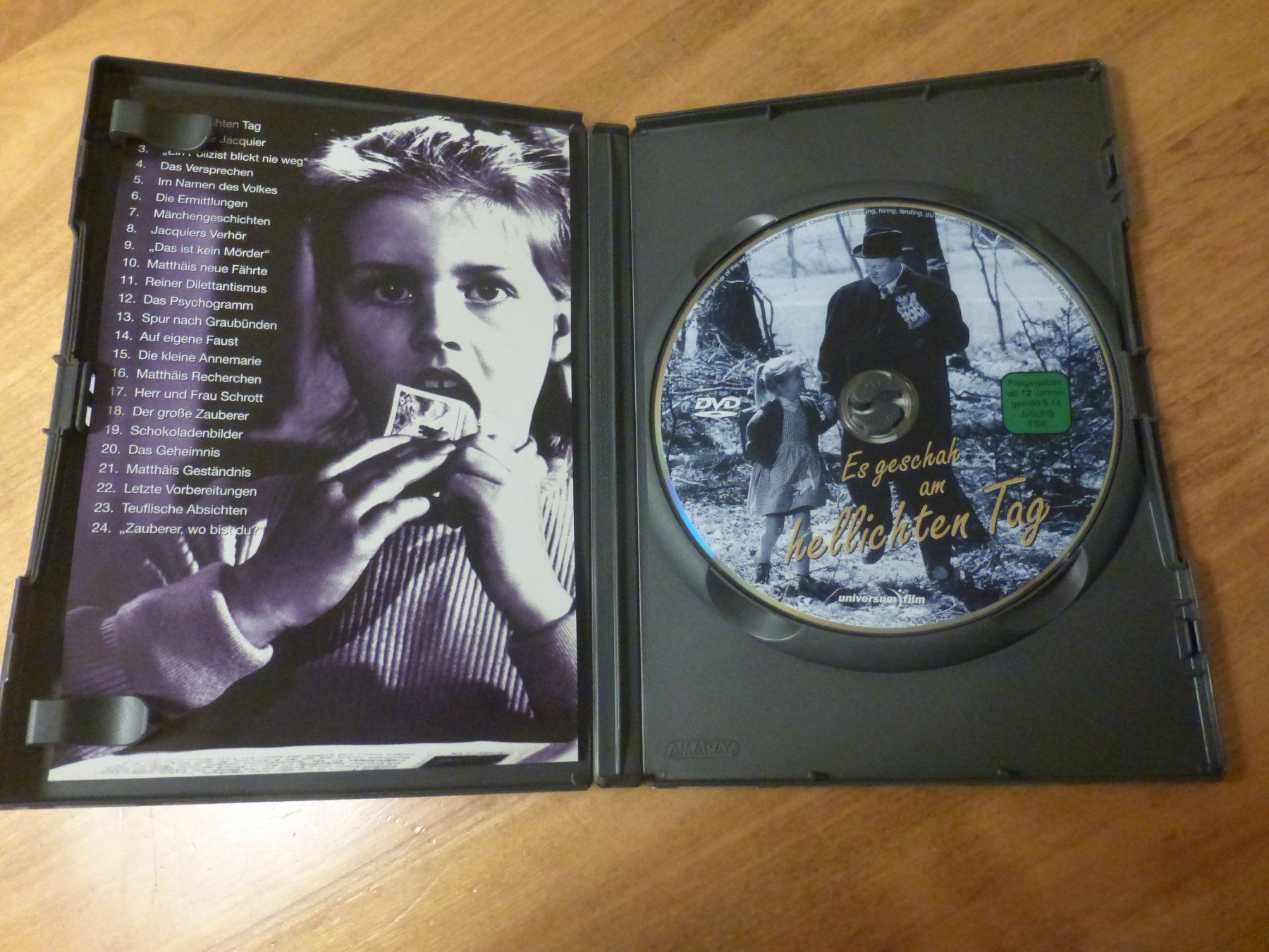 Tutti i DVDs: Es geschah am hellichten Tag DVD – Usato da Zumikon venduto da psisound 5