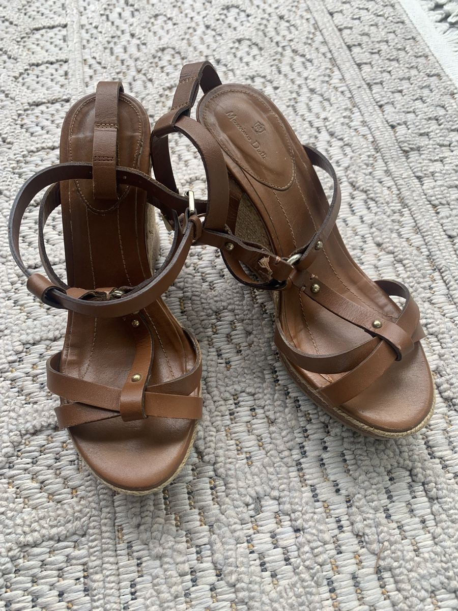 Massimo Dutti Damenschuhe: MASSIMO DUTTI brown espadrilles 36 – Gebraucht aus Zürich von Angela_Fashion_Lover