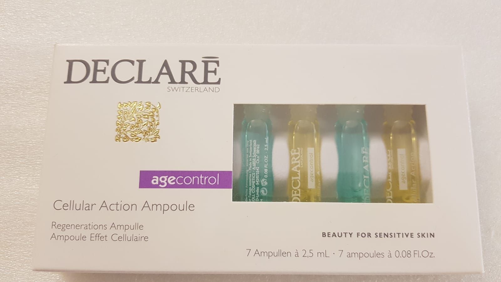 Gesichtspflege: Declare Ampullen 7×2,5ml,Age Control,Moisture 24h Effect. – Neu (gemäss Beschreibung) aus Zürich von ata_c8nh