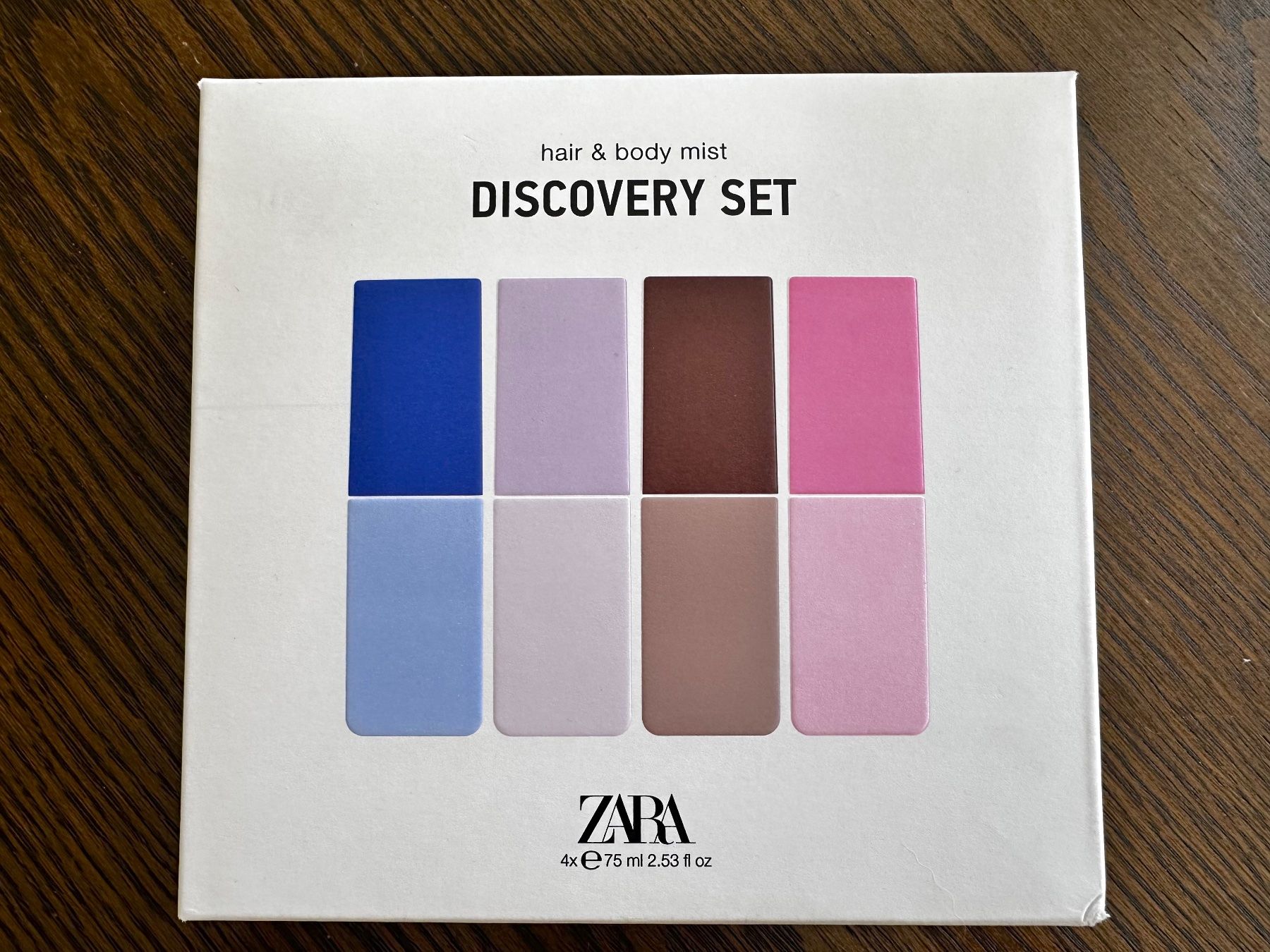 Zara Profumi & Eau de Toilette: ZARA Discovery Set, 4x75ml, Neu, Sommerduft – Nuovo e nell'imballaggio originale da Haldenstein venduto da enie123