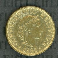 CHF___0.05 1988 -vz 5 Rappen